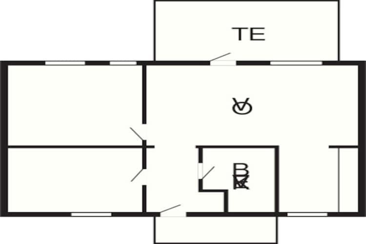 4 Person Holiday Home On A Holiday Park In Borre Zewnętrze zdjęcie